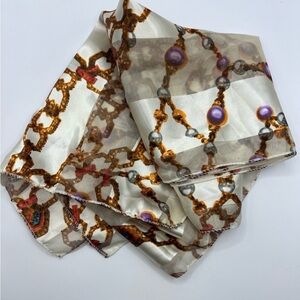 Chain links & Gems Scarf